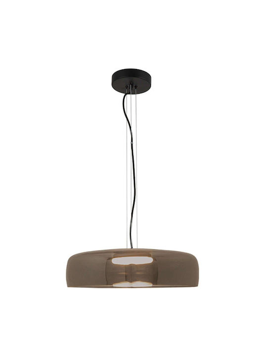 Zambelis Lights Κρεμαστό Φωτιστικό LED Μαύρο 23053